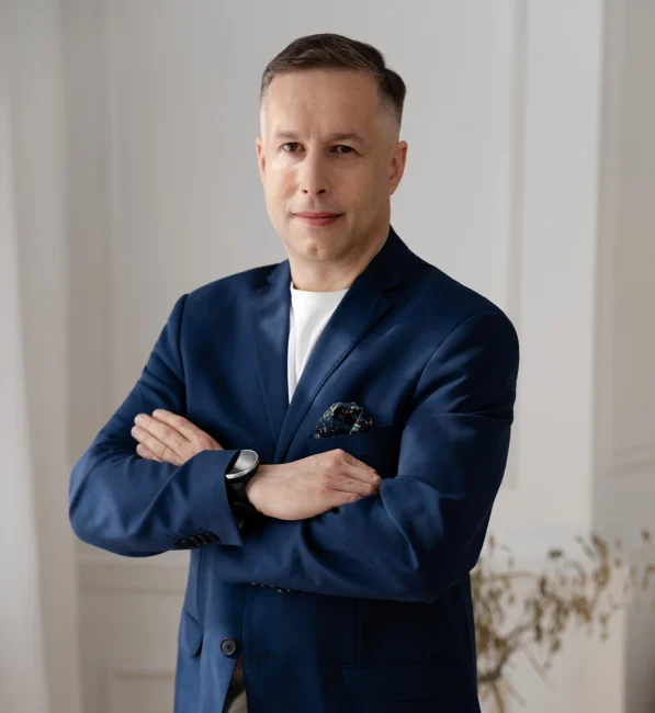 Zdjęcie Michała Kuronia, psychoterapeuty i superwizora